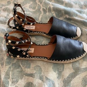 Valentino Rockstud Espadrilles